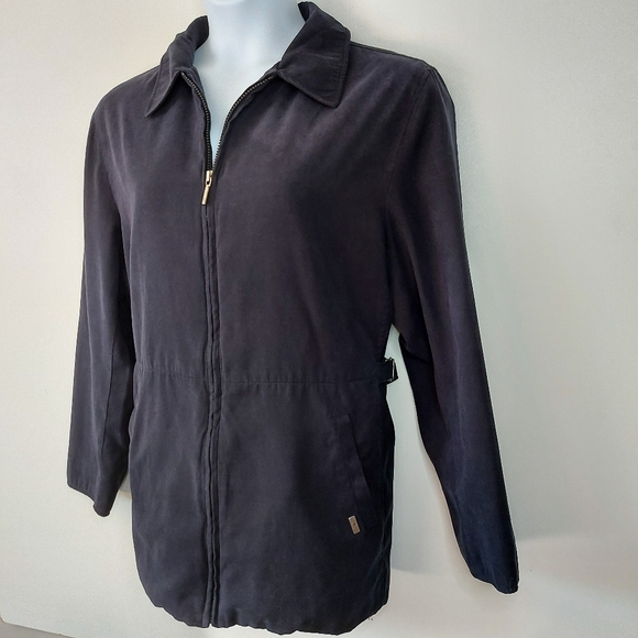 LONDON FOG Trench Coat Womens Large - Picture 4 of 16